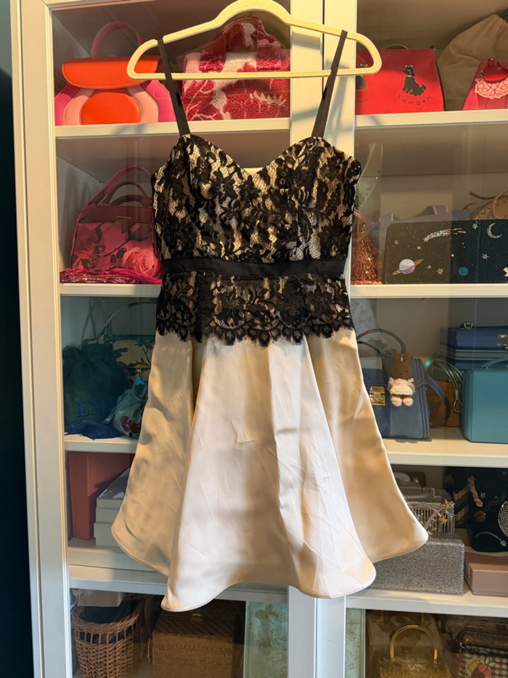 Milly 1950s style lace cocktail dress